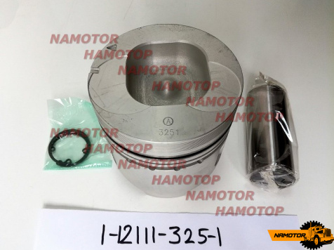 Поршень ДВС ISUZU 6BD1 -T, 4BD1 -T 1-12111-325-1/ 1-12111-332-0 / 1-12111-587-0/1/1-12111--428-0/1-12111-775-0 (ФК=55мм) ALFIN- 